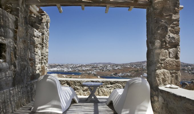 Greece Mykonos Villa Vacation Rentals with jacuzzi