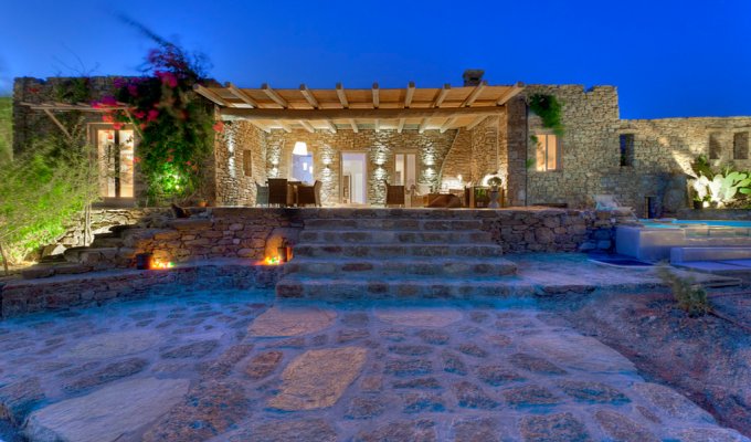 Greece Mykonos Villa Vacation Rentals with private pool