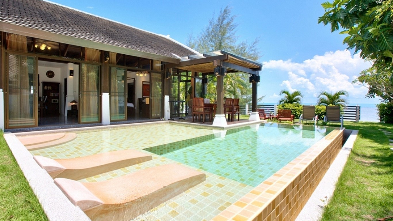 Thailand Beachfront Villa Vacation Rentals In Koh Samui With Private Pool And Staff - 