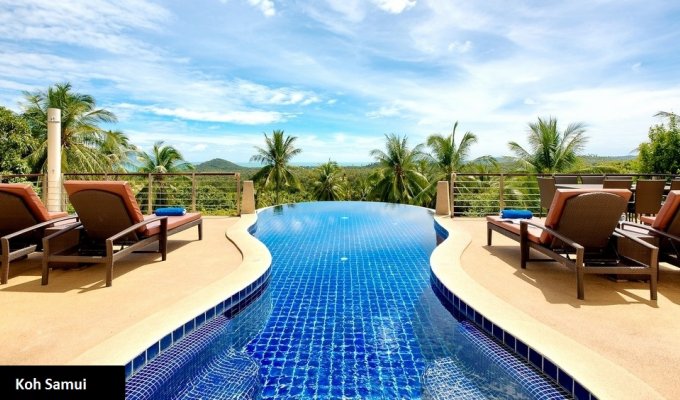 Thailand Luxury Villa Vacation rentals in Koh Samui with pool and staff 