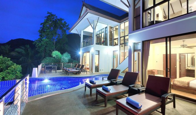 Thailand Luxury Villa Vacation rentals in Koh Samui with pool and staff 