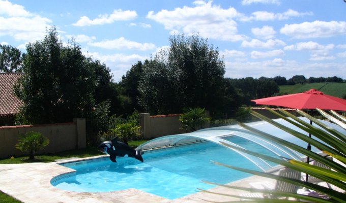 Vendee Holiday Home Rental Puy du Fou (30 minutes) with heated pool