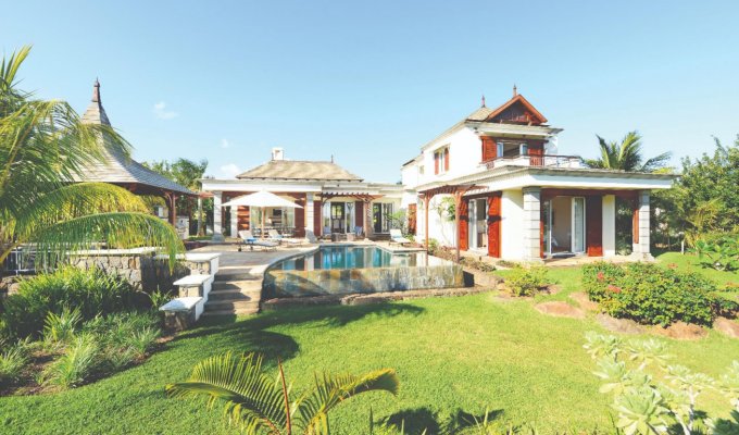 Bel Ombre Luxury Villa rentals in Mauritius Heritage golf club & Beach club accès