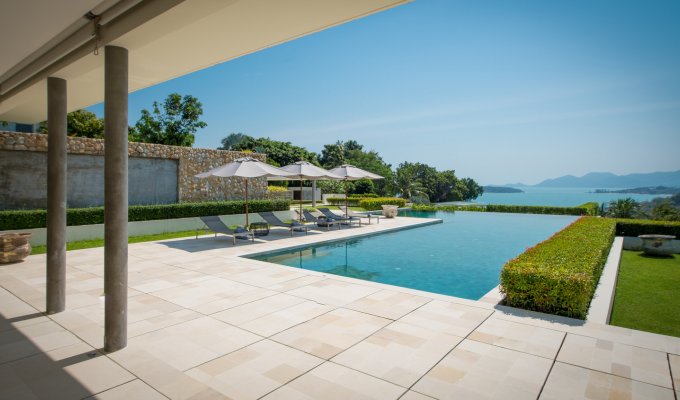 Thailand Villa Vacation Rentals in Koh Samui with private pool, seaview and Staff