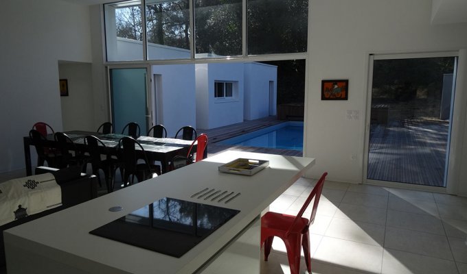 Vendee Holiday Home Rental La Tranche sur Mer (10 min) with heated pools 700 m from the beach for group