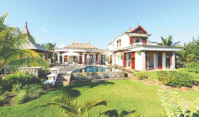Mauritius Luxury Villa rental Bel Ombre Golf courses & Beach club