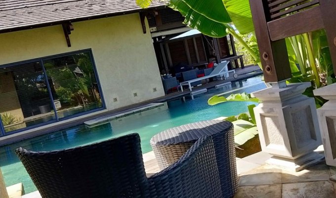 Mauritius Luxury Villa rental Bel Ombre at 100 m from beach  and Access to the So Sofitel Beach club