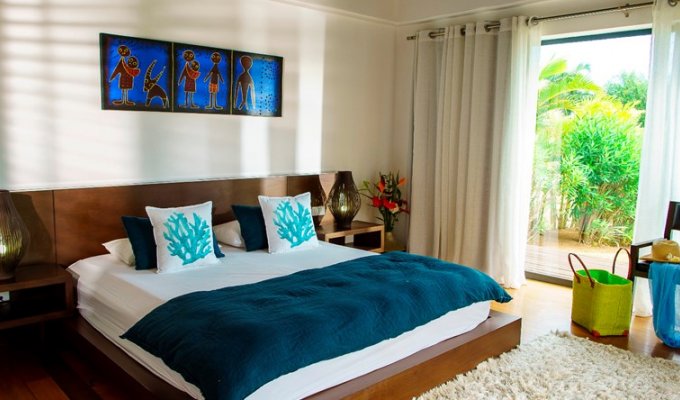 Mauritius Luxury Villa rental Bel Ombre at 200 m from beach  and access to the So Sofitel Beach club