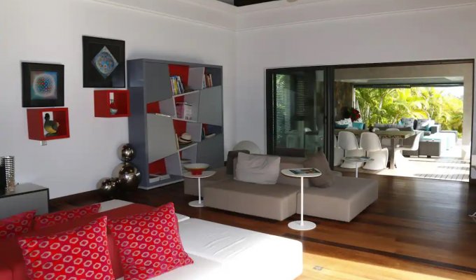 Mauritius Luxury Villa rental Bel Ombre at 200 m from beach  and access to the So Sofitel Beach club