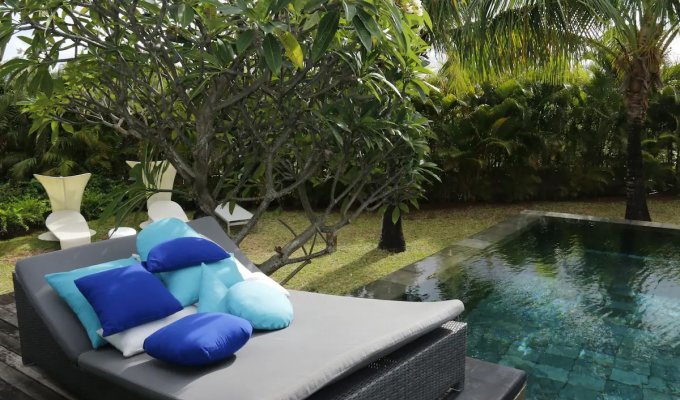 Mauritius Luxury Villa rental Bel Ombre at 200 m from beach  and access to the So Sofitel Beach club