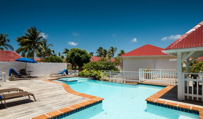 Beachfront St Barts Luxury Villa Vacation Rentals - St Jean beach - Coral Reef Property - FWI