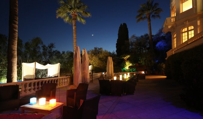 Cannes Villa Rental for Events Cocktails Seminars