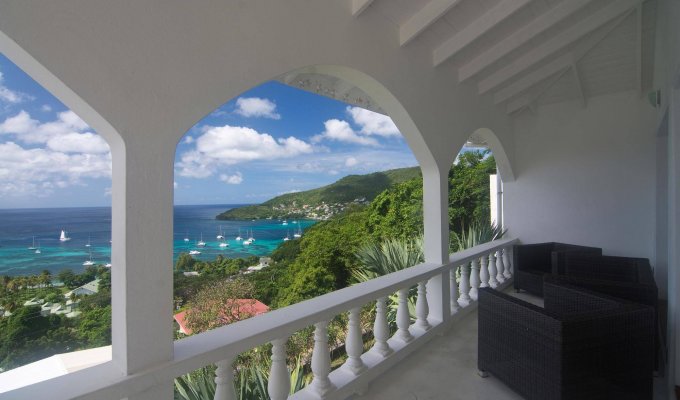 Bequia holiday villa rental sea views and intinity pool - St Vincent and Grenadines - Caribbean -