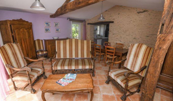 Vendee Holiday Home Rental Saint Gilles Croix de Vie with heated pool available
