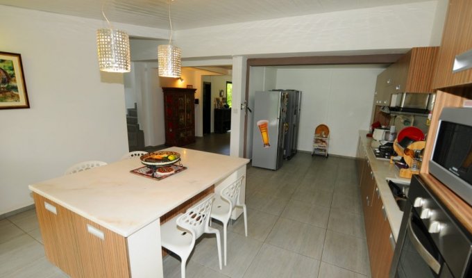 Mauritius Beachfront Villa rental in Riambel with private pool and staff