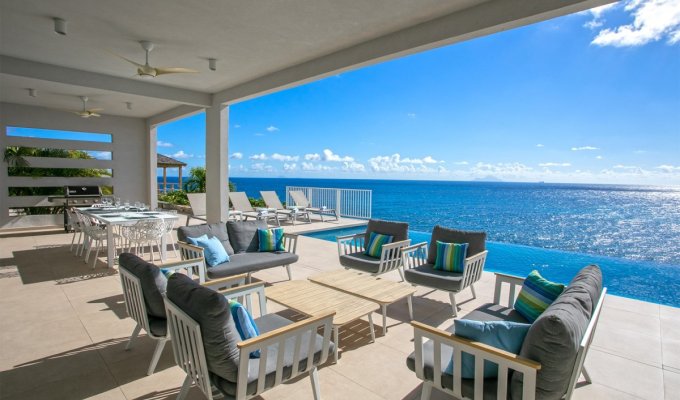 ST MAARTEN  Luxury vacation villa rental Sea view  Indigo Bay Caribbean