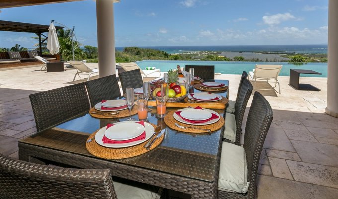 St Martin Holidays - Villa Vacation Rentals with private pool Orient Bay Hillside FWI