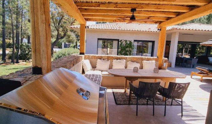 Porto Vecchio luxury villa rental heated pool pets allowed