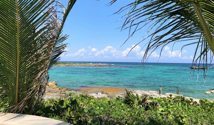 Riviera Maya villa rental in Akumal Yal ku Lagoon private pool