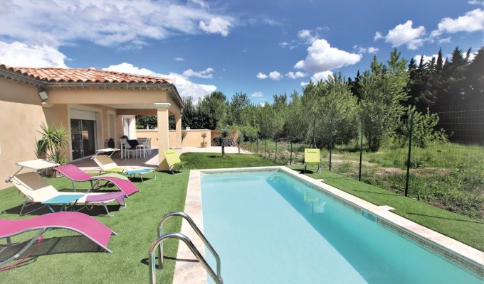 Monteux Provence Villa rental with private swimming pool