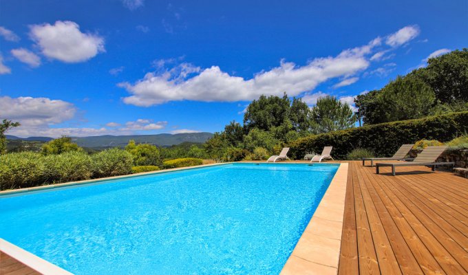 Saignon Luberon Provence Villa rental with private swimming pool