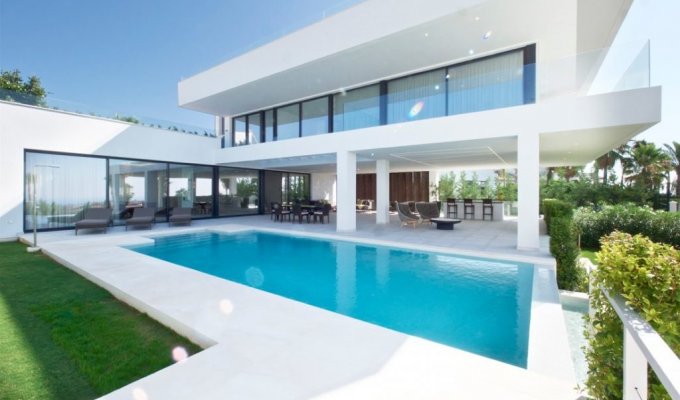 Villa with the pool