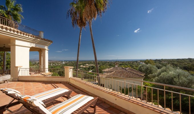 Solarium terrace upstairs