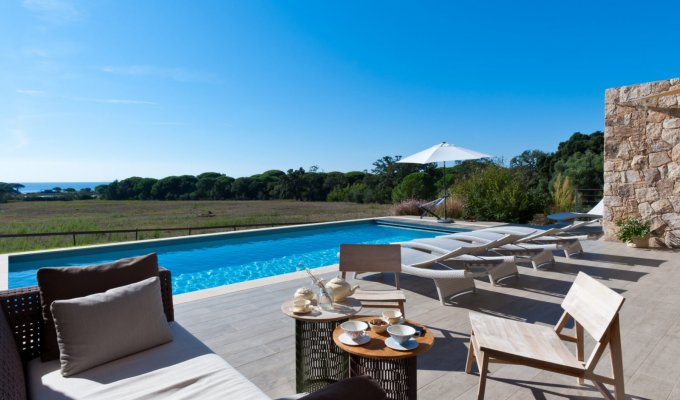 Seaview villa Palombaggia