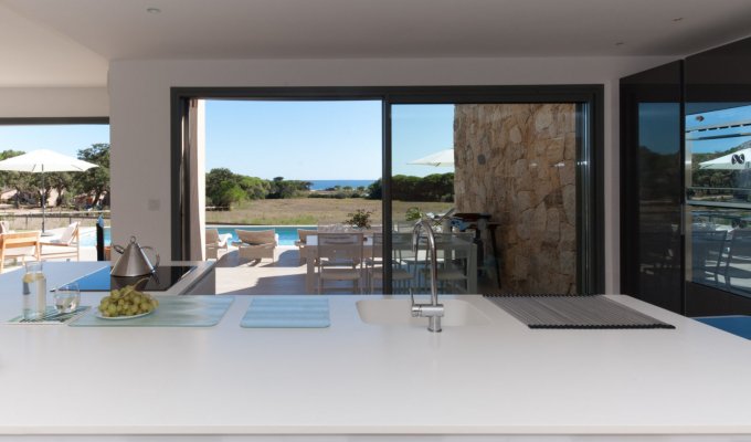 Seaview villa Palombaggia