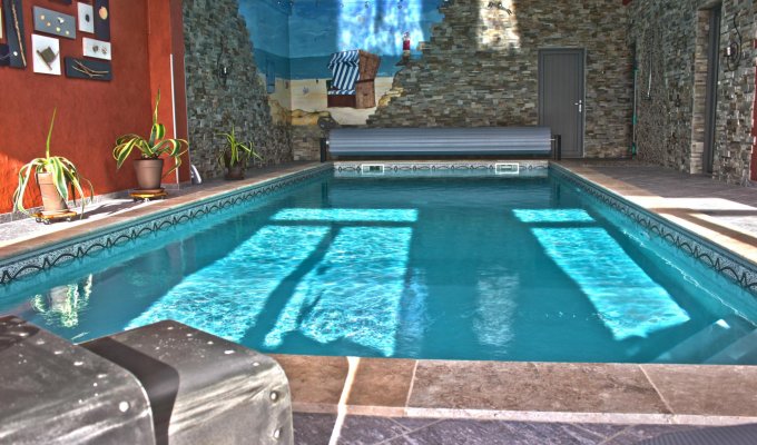 Ardennes Cottage holiday rental 5*with heated pool, fitness room and sauna