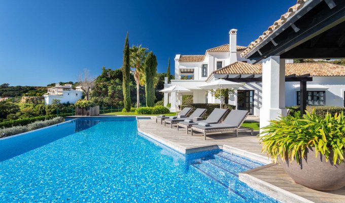 Villa and large heated pool*