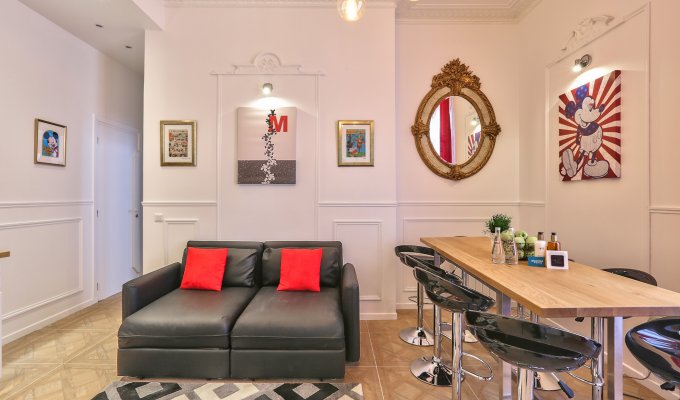 Paris Champs Elysees Luxury Apartment Rental for the fans of Walt Disney