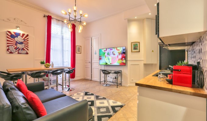 Paris Champs Elysees Luxury Apartment Rental for the fans of Walt Disney