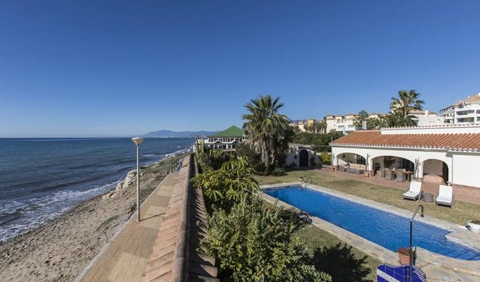 Villa on the beach