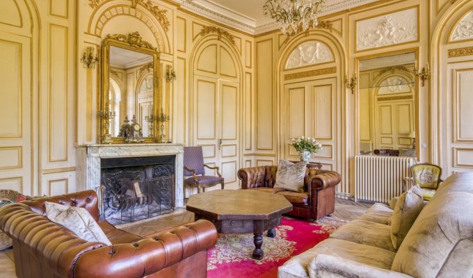  Château rental for 20 people with private outdoor pool wifi in Champagne