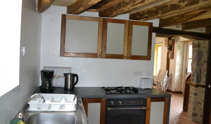 Pays de la Loire Holiday Home Rental  on the edge of a lake