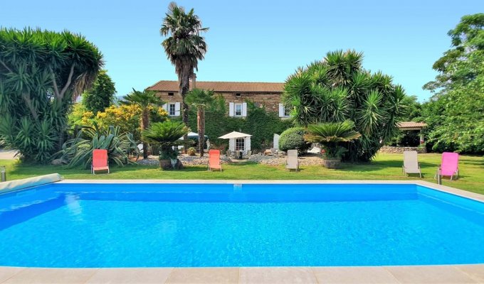 Corsica luxury stone villa