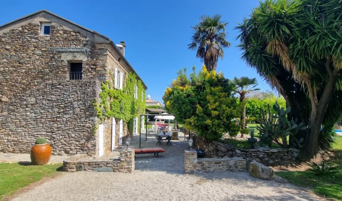 Corsica luxury stone villa