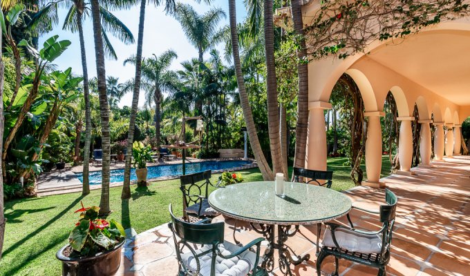 Magnificent dining terrace