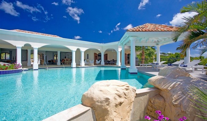 St Martin Terres Basses Villa rentals with private pool