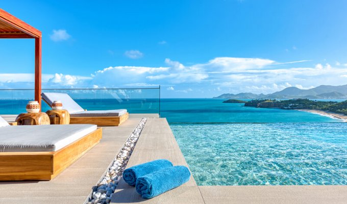 St Martin Terres Basses Villa rentals with private pool 