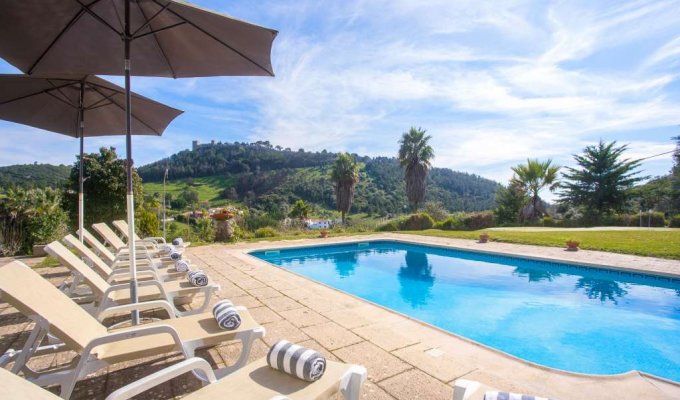 Sesimbra Villa Holiday Rental  with private heated pool and mini Golf, Lisbon Coast