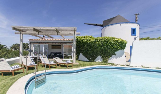 Sintra Villa Holiday Rental with private pool and sea view, Lisbon Coast