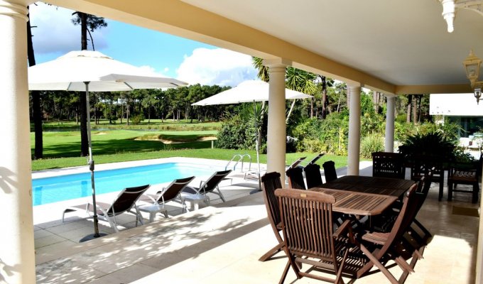Aroeira Villa Holiday Rental  with private pool, Golf view and close to the beach, Lisbon Coast