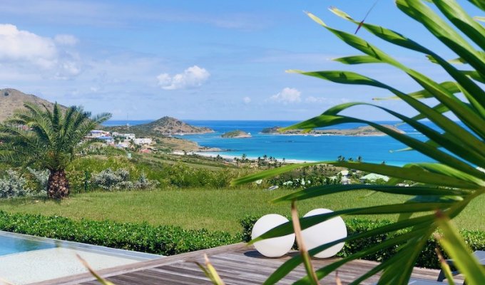 St Martin  Orient Bay Villa rentals Pool & ocean view