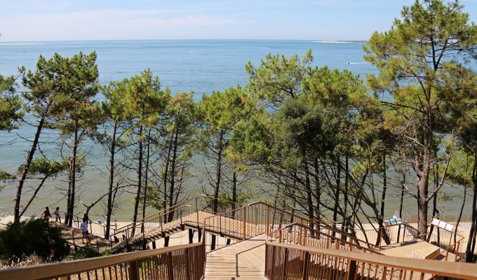 Pyla sur Mer villa rental Arcachon Bay beaches