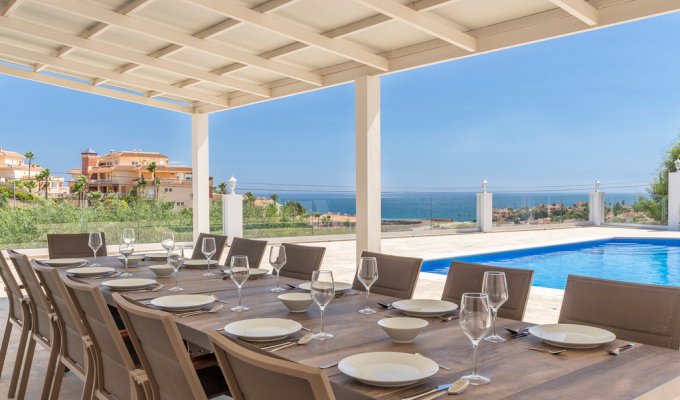 14 guest villa Mijas 