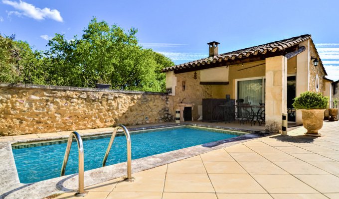 Rental in Provence Charming Villa in Boulbon with Swimming Pool