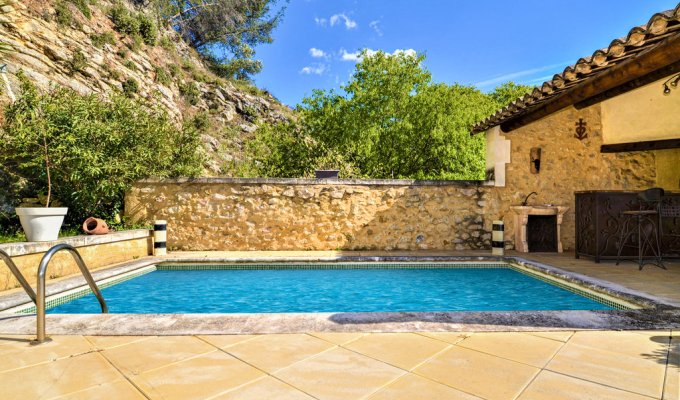 Rental in Provence Charming Villa in Boulbon with Swimming Pool