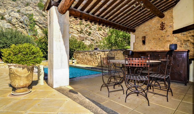 Rental in Provence Charming Villa in Boulbon with Swimming Pool